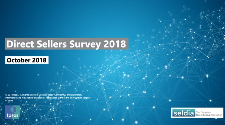 Seldia Ipsos Direct Sellers Survey 2018 cover