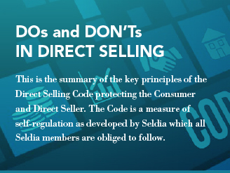 Seldia's DOs and DON’Ts in Direct Selling Cover